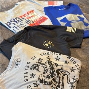 Under Armour Graphic T-Shirts - Set of 4.